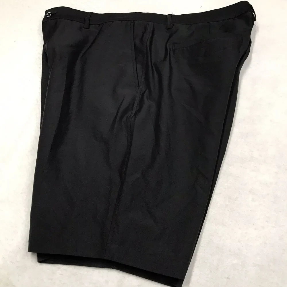 DUNNING Golf Everbest Shorts Men 36 Black Performance Stretch Casual